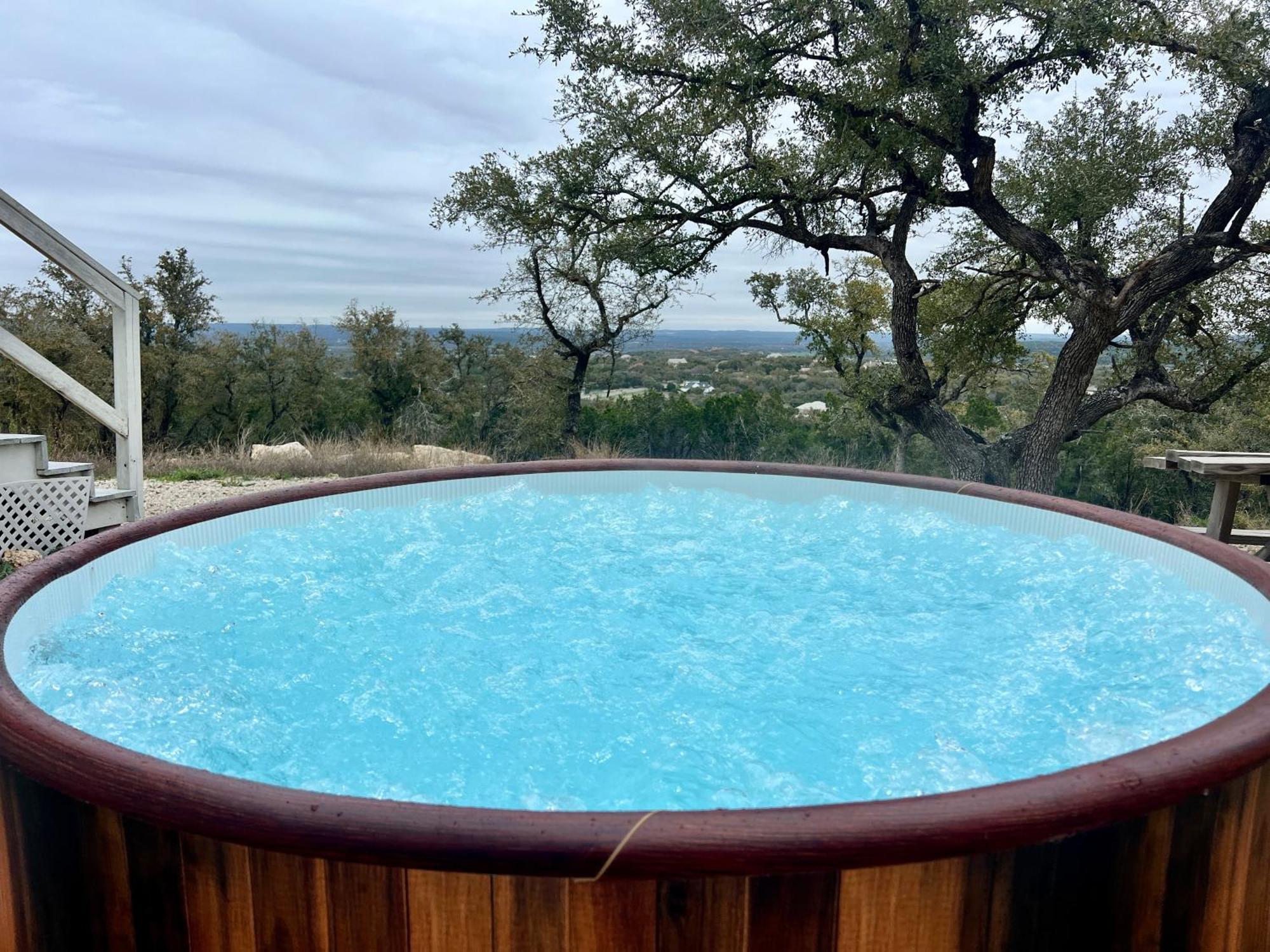 Spring Branch The Perch- Texas Tiny Haus With Amazing Viewsヴィラ エクステリア 写真